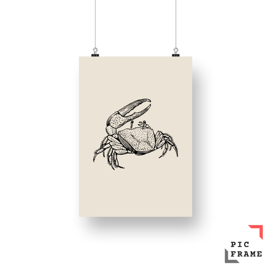 Crab stamp
