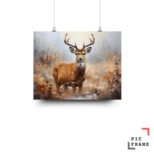 Deer with Horns