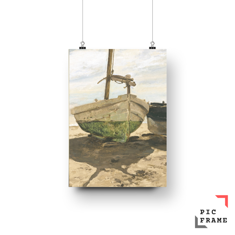Fishing boats on the beach, Valencia