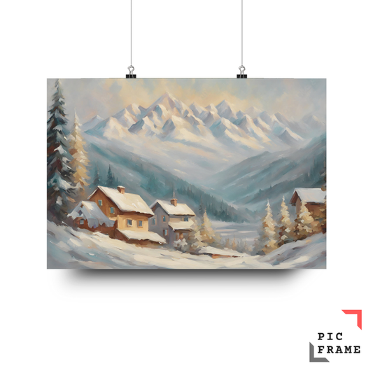 Frost-Kissed Peaks and Pines
