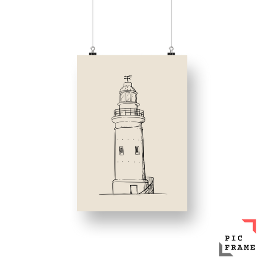 Lighthouse stamp