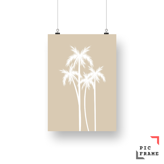 Palmtrees in Sand