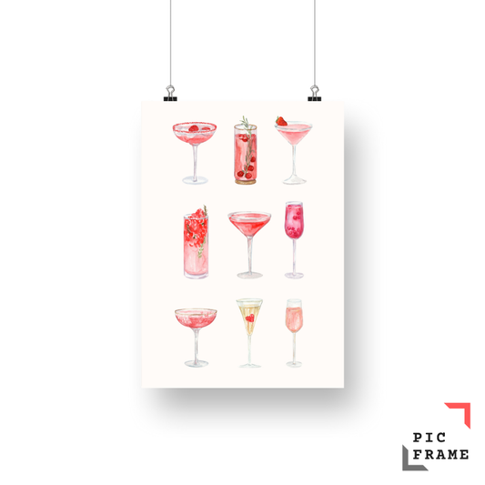 Pink Cocktail