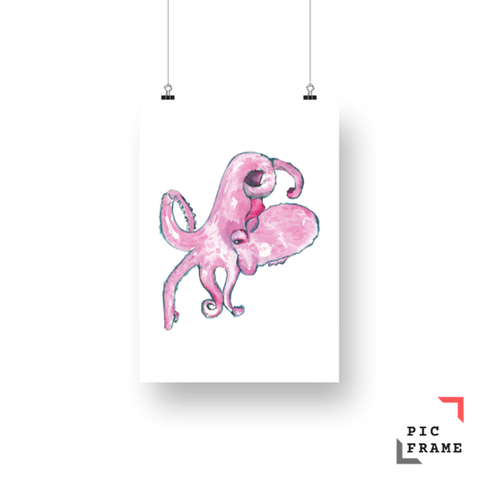 Pink Octopus 2