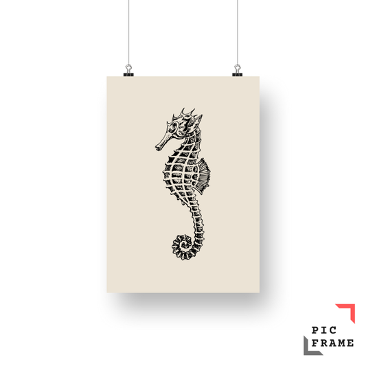 Seahorse stamp