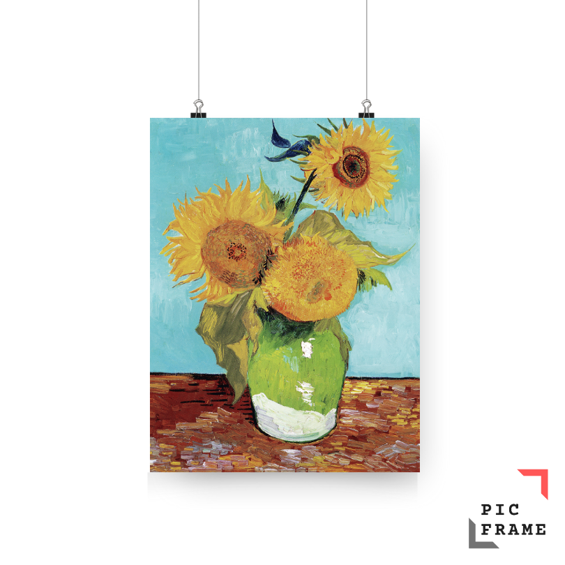 Sunflowers in Vase