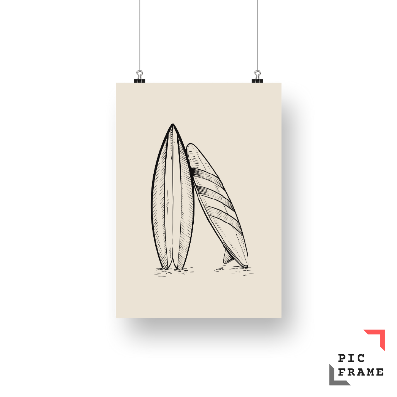 Surfboards stamp