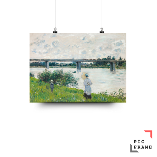 The Promenade with the Railroad Bridge, Argenteuil