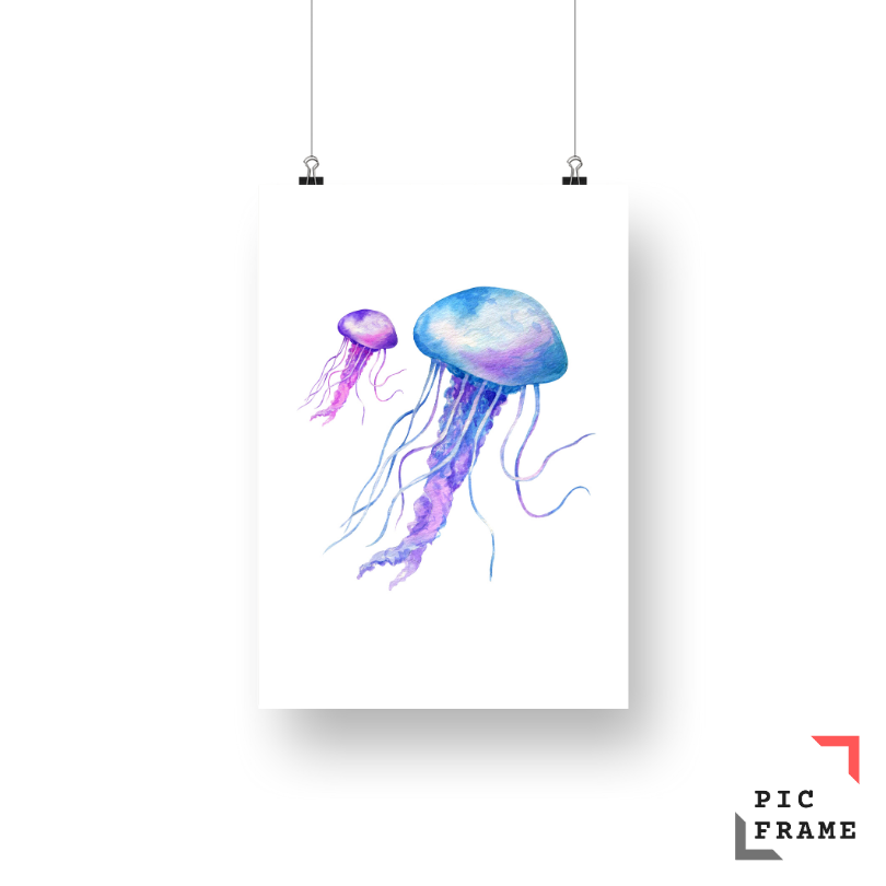 Watercolor Jellyfish